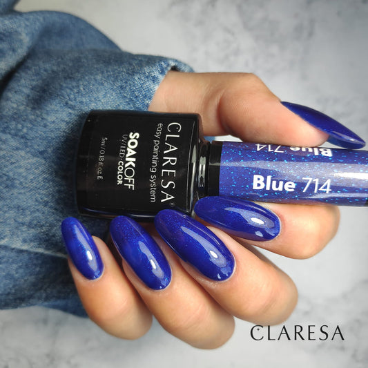 Lakier hybrydowy BLUE 714