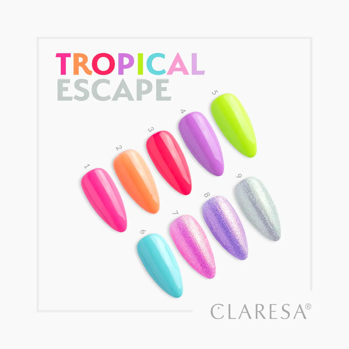 Lakier hybrydowy Tropical Escape 9