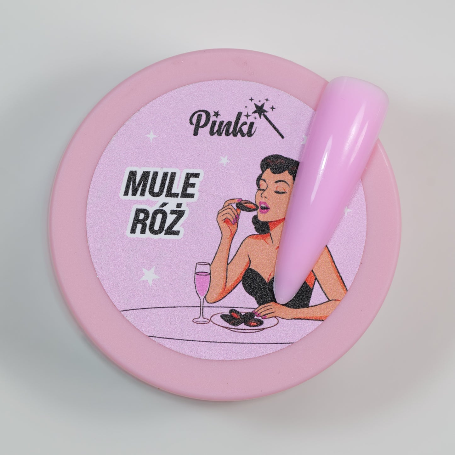 Żel mule róż (samopoziomujący)