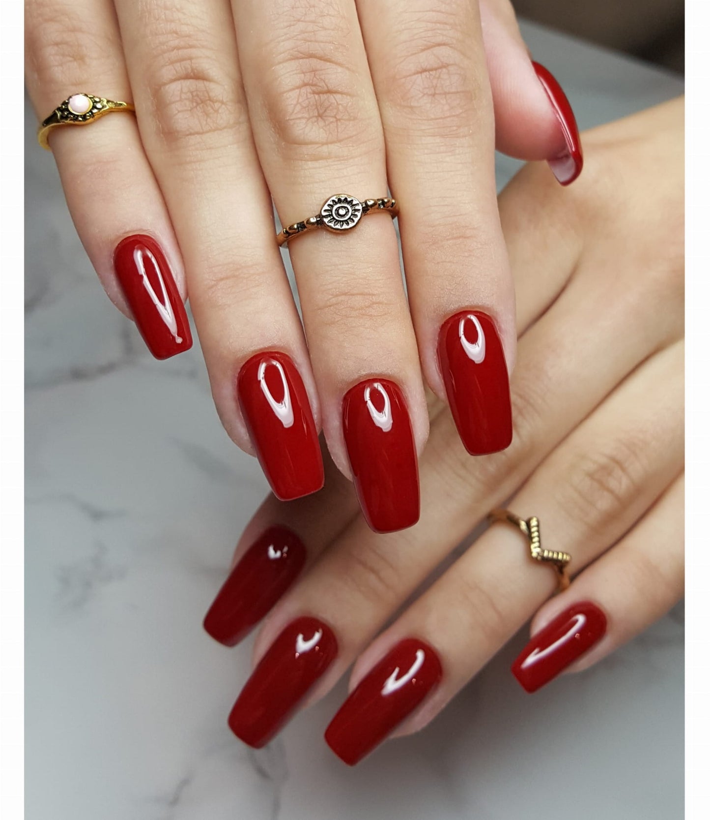 Lakier hybrydowy RED 420