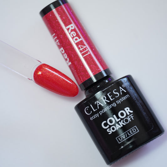 Lakier hybrydowy RED 411