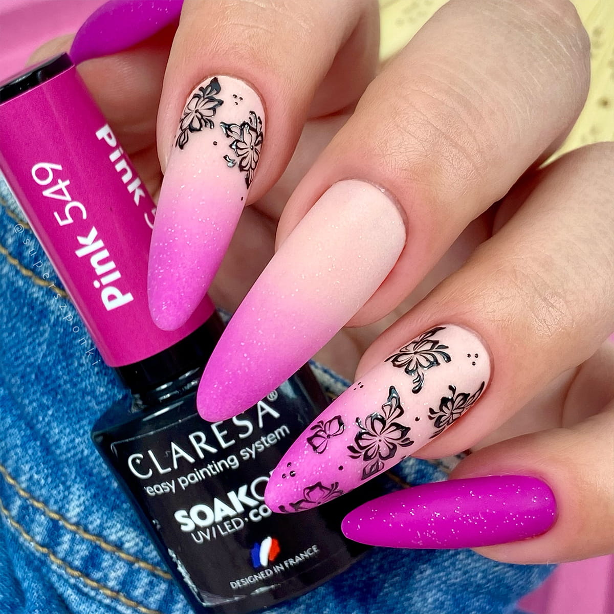 Lakier hybrydowy PINK 549