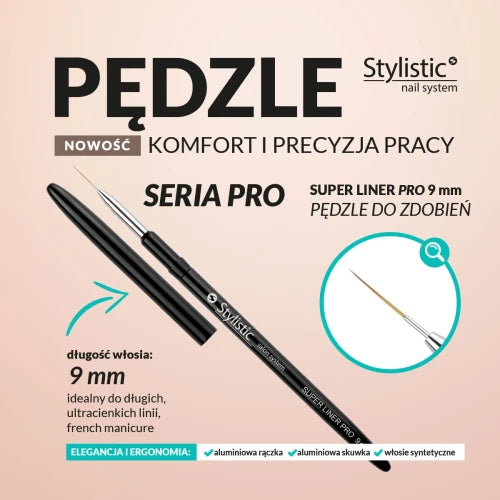 Pędzel Super Liner Pro 9 mm