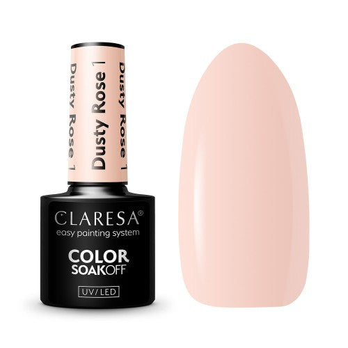 Lakier hybrydowy Dusty Rose 1