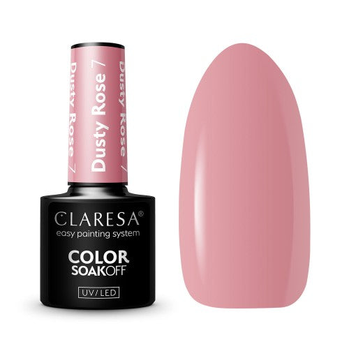 Lakier hybrydowy Dusty Rose 7
