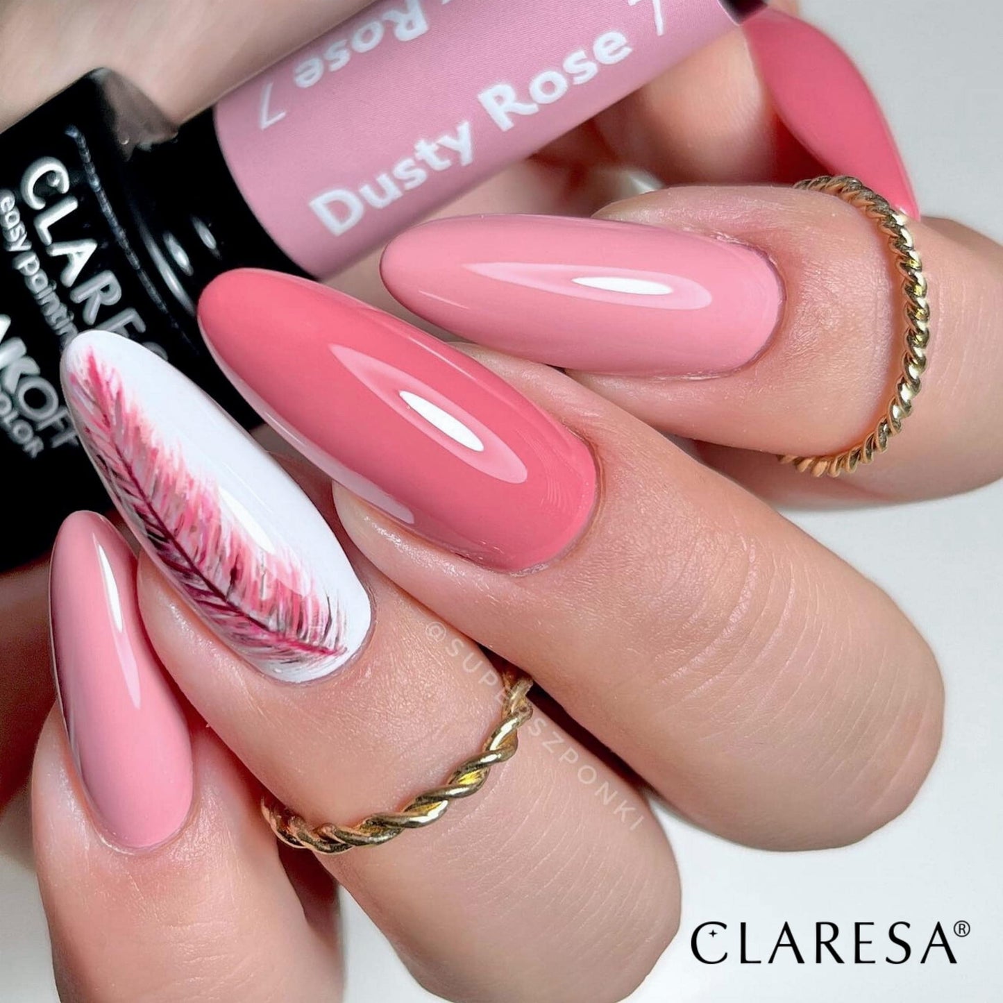 Lakier hybrydowy Dusty Rose 6