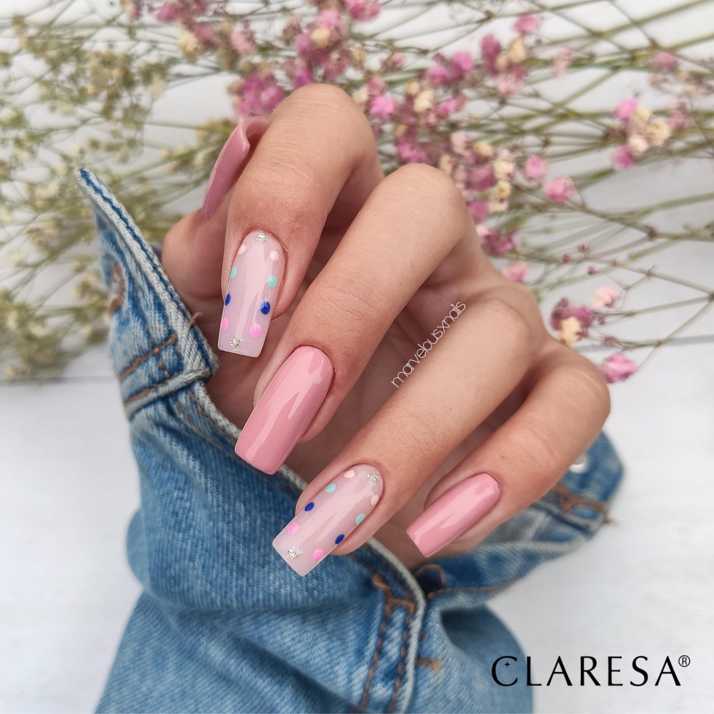 Lakier hybrydowy Dusty Rose 7