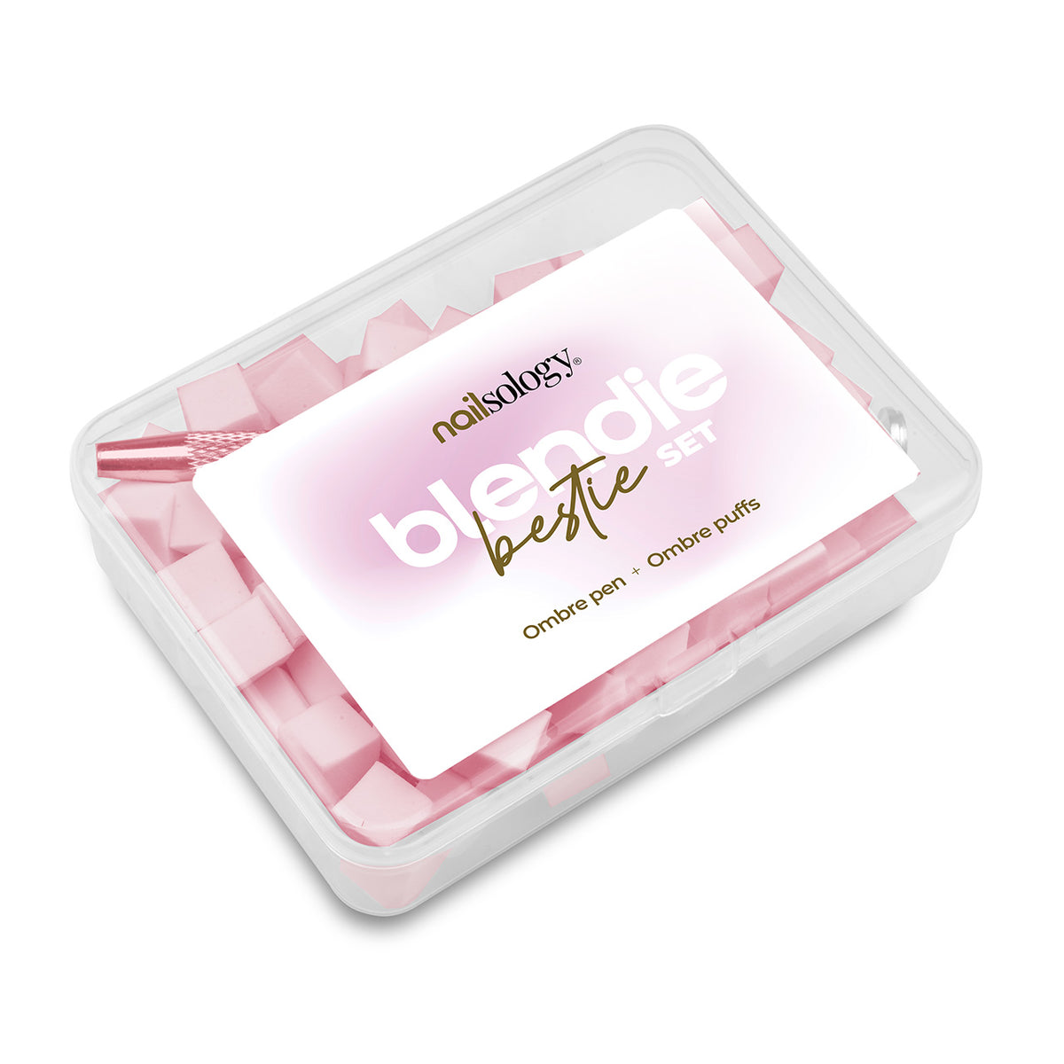 Zestaw do Ombre, Nailsology Blendie Bestie Set, 100szt.