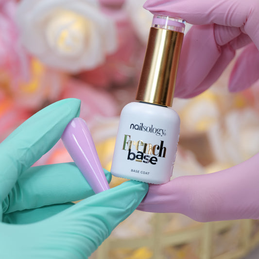 Baza French Hybrydowa Nailsology – Marshmallow F06