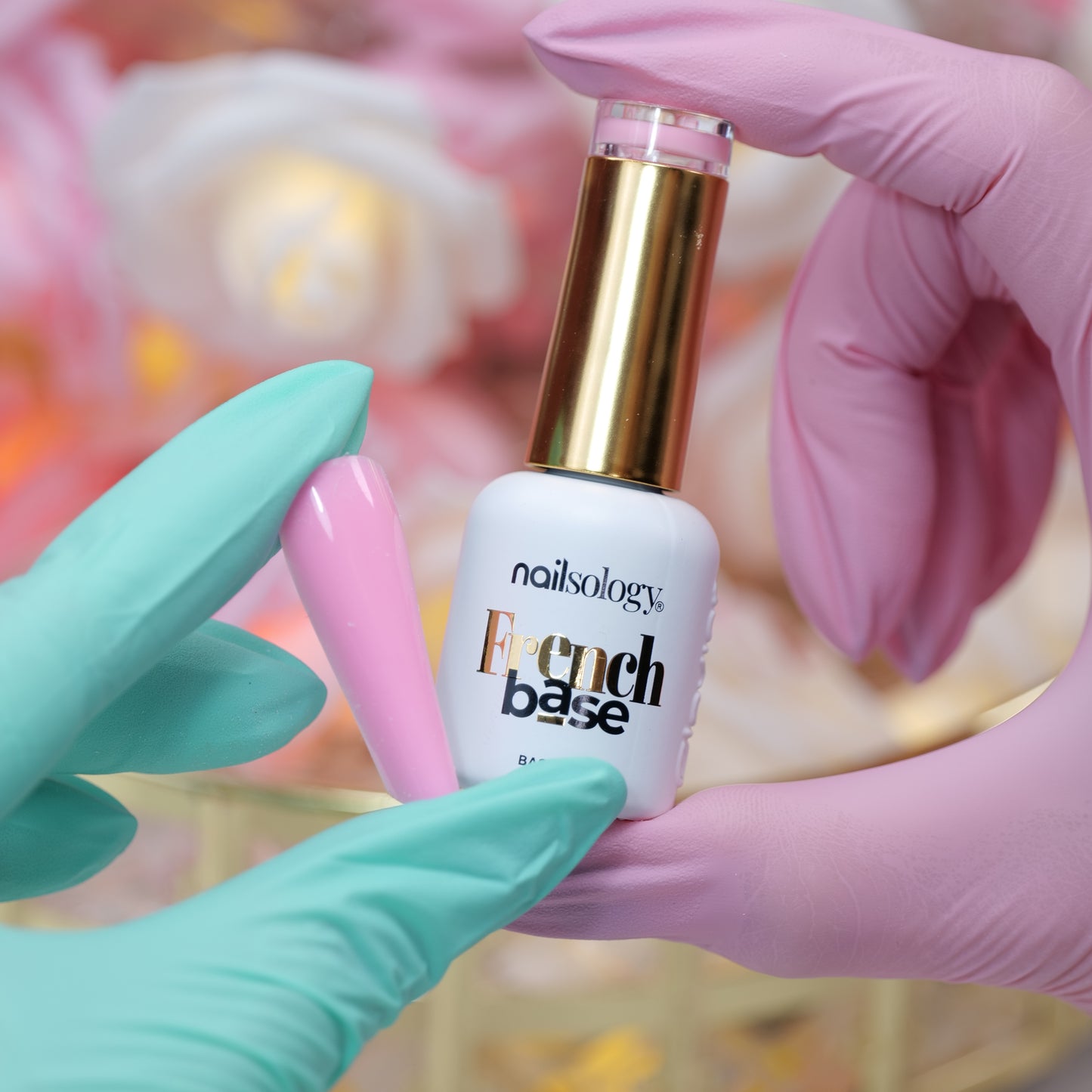 Baza French Hybrydowa Nailsology – Sweet Bubblegum F09