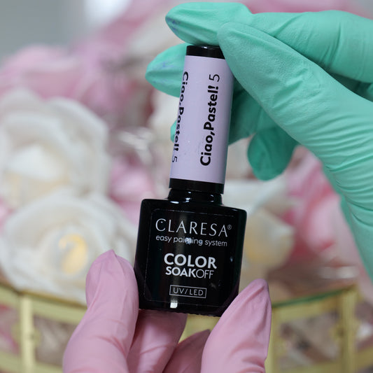 Claresa Lakier hybrydowy Ciao,Pastel! 5, 5g