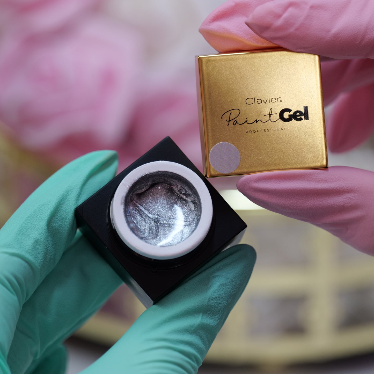Żel do zdobień paint gel ornamenty 5g – srebrny