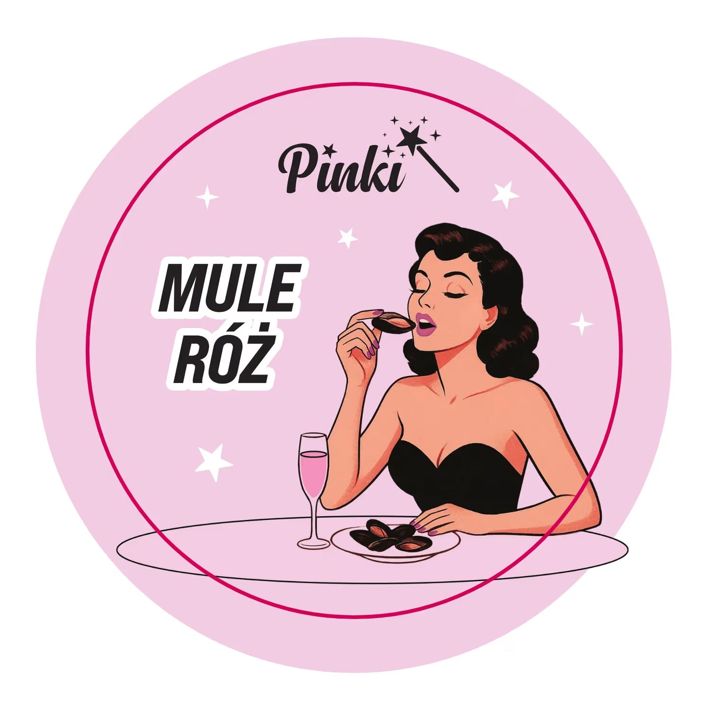 Żel mule róż (samopoziomujący)