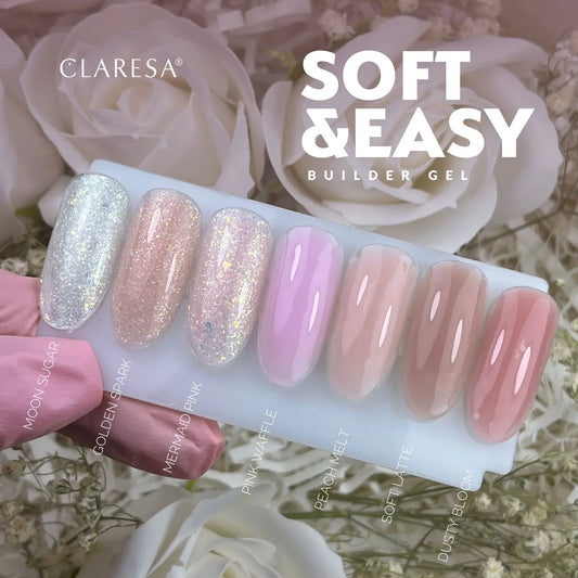ŻEL BUDUJĄCY SOFT&EASY MERMAID PINK (samopoziomujący)