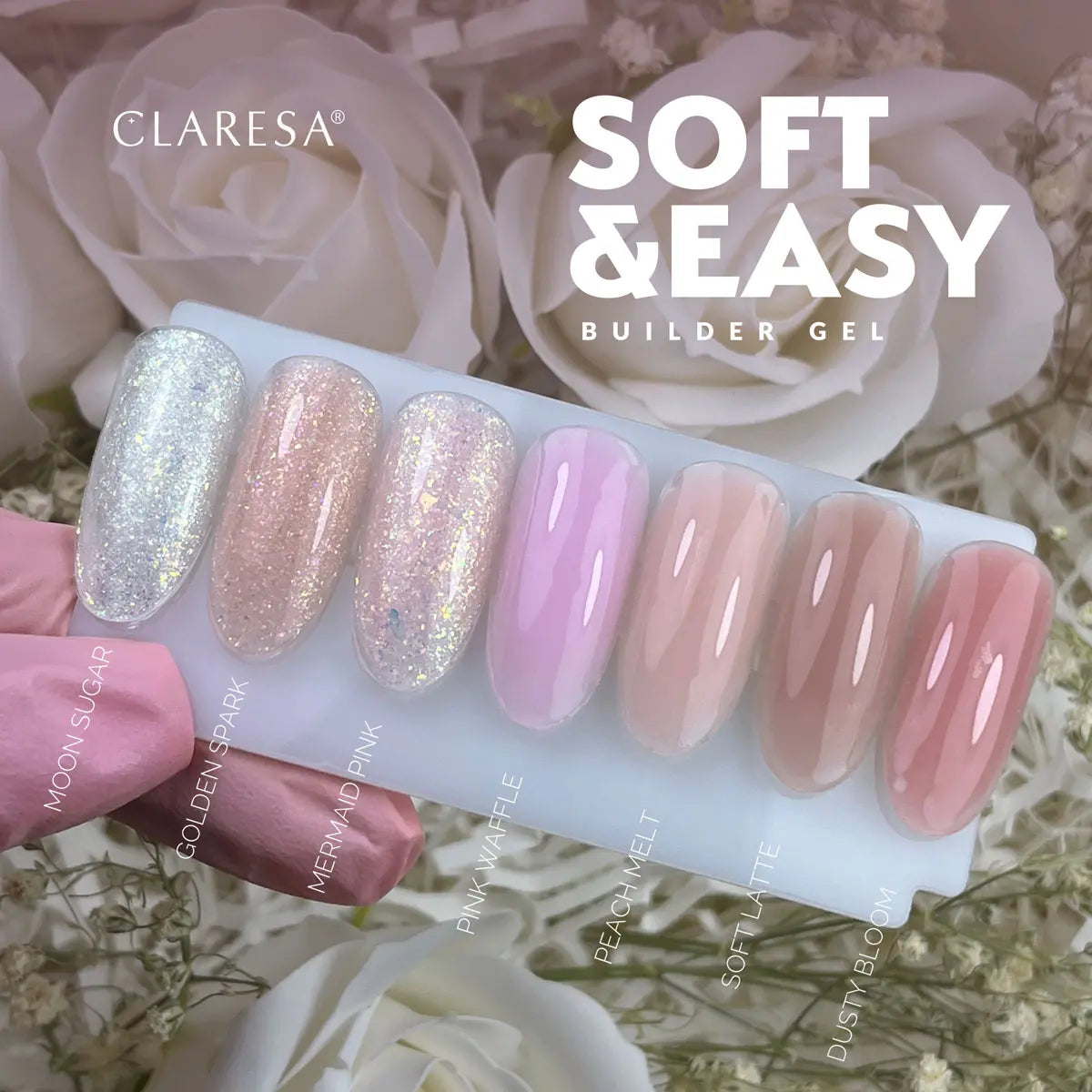 ŻEL BUDUJĄCY SOFT&EASY PEACH MELT (samopoziomujący)