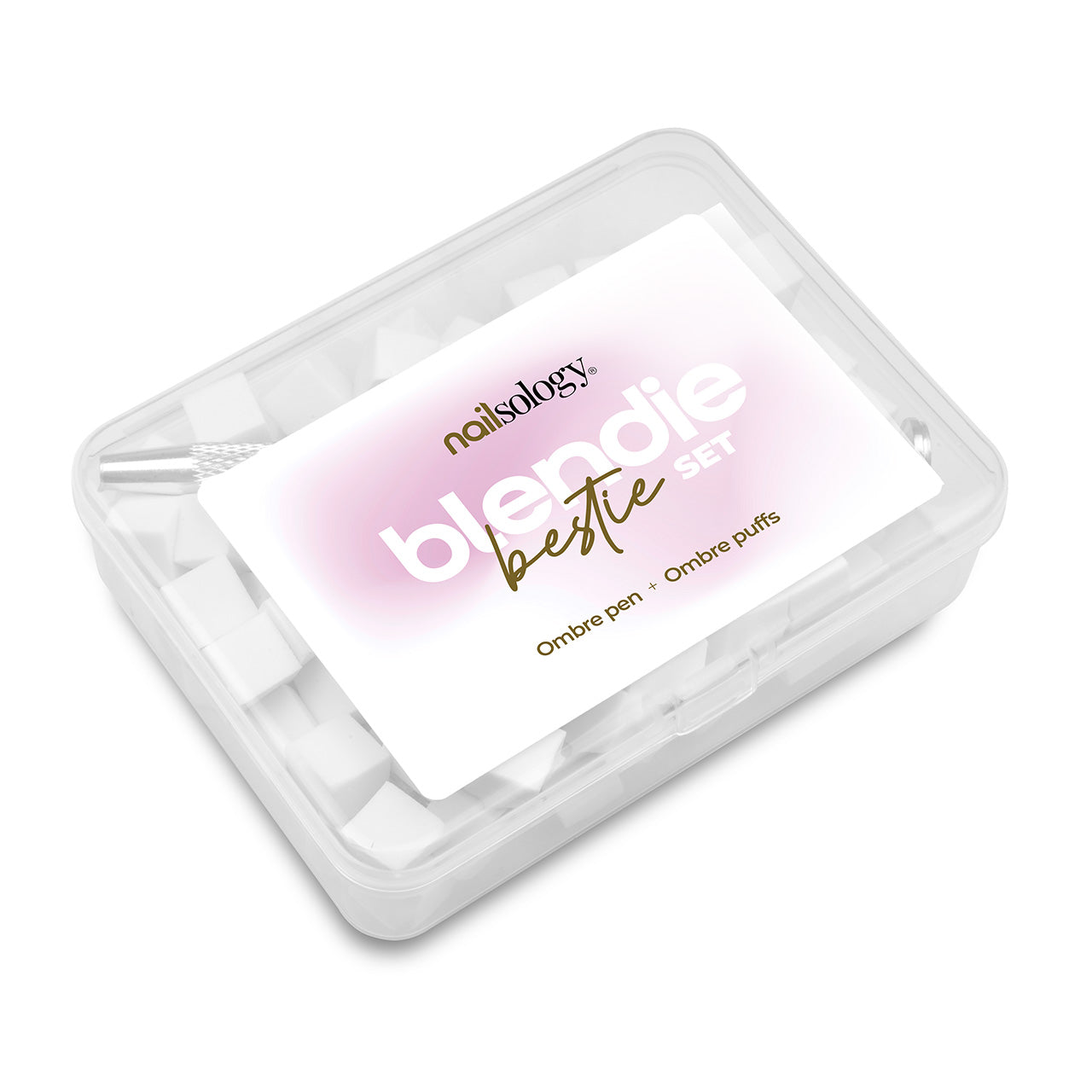 Zestaw do Ombre, Nailsology Blendie Bestie Set, 100szt.