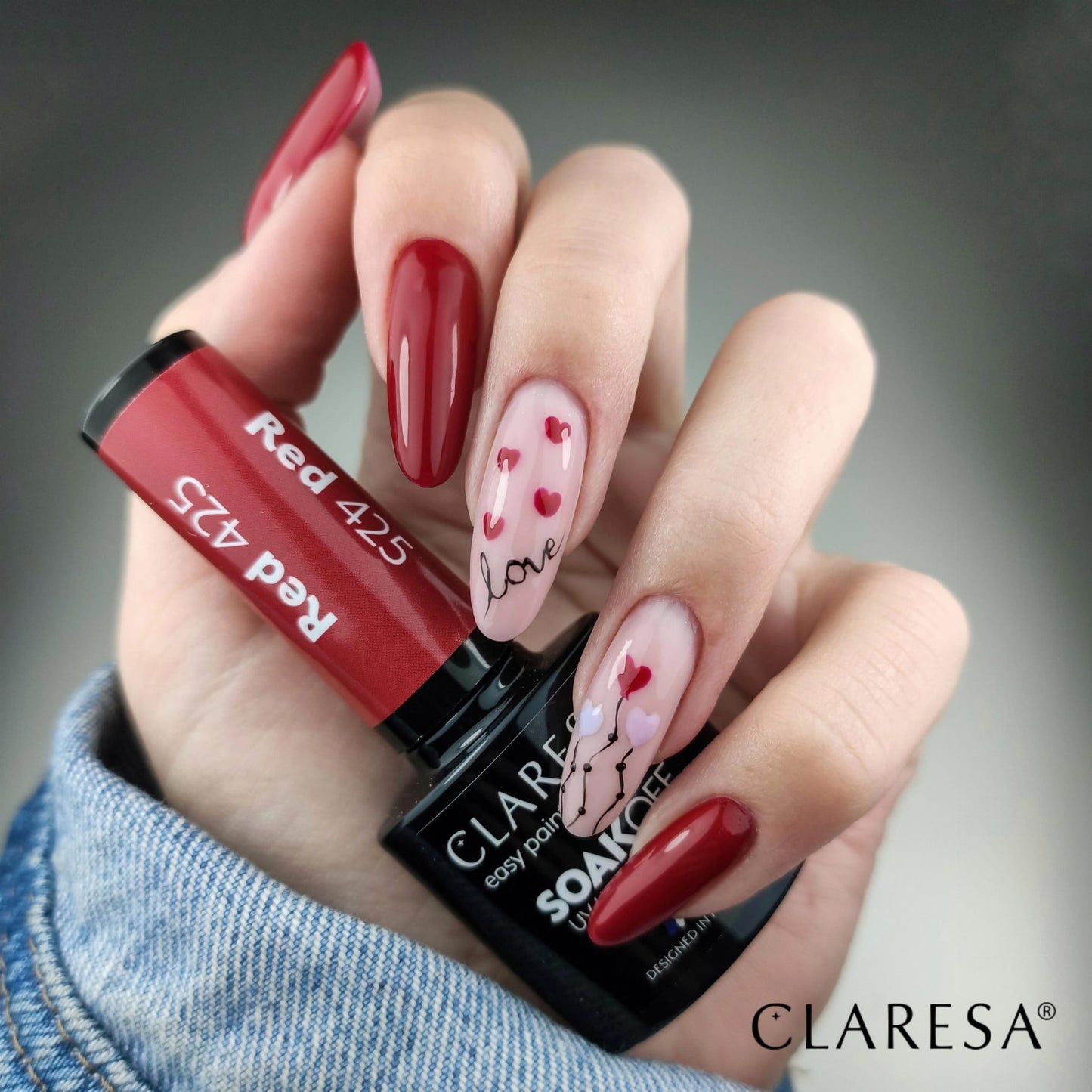 Lakier hybrydowy RED 425