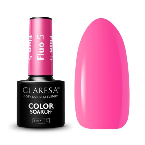 Lakier hybrydowy FLUO 5