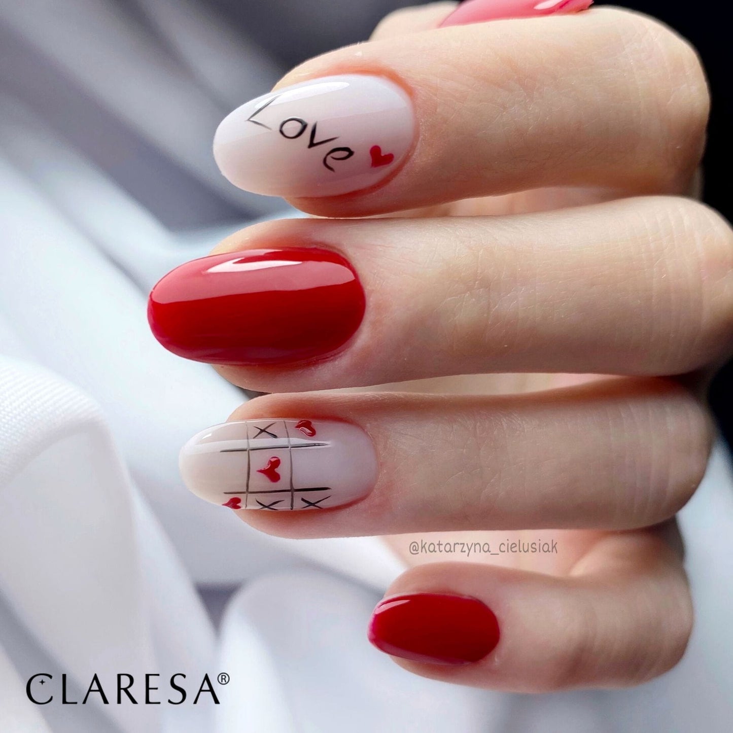 Lakier hybrydowy RED 419