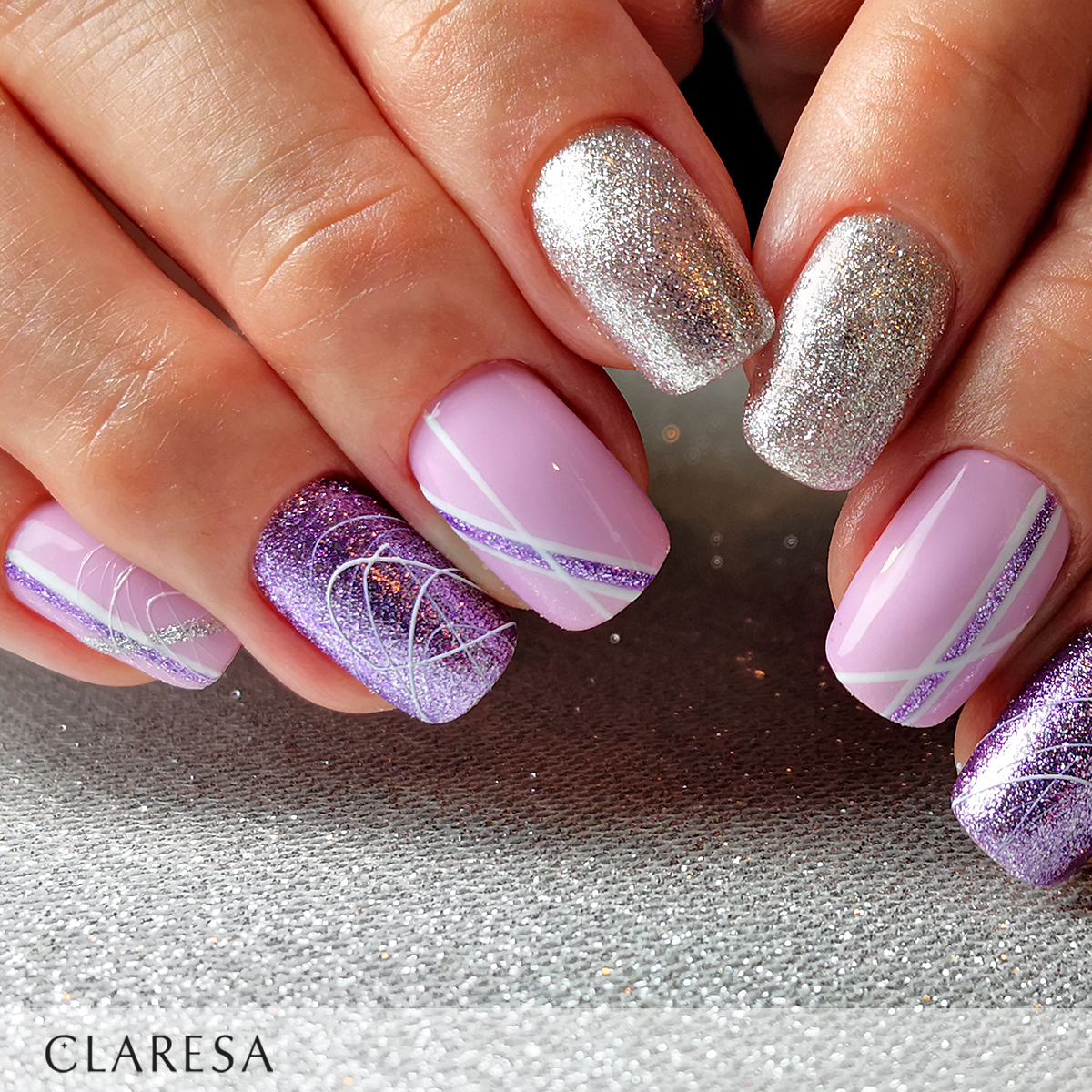 Lakier hybrydowy FULL GLITTER 6