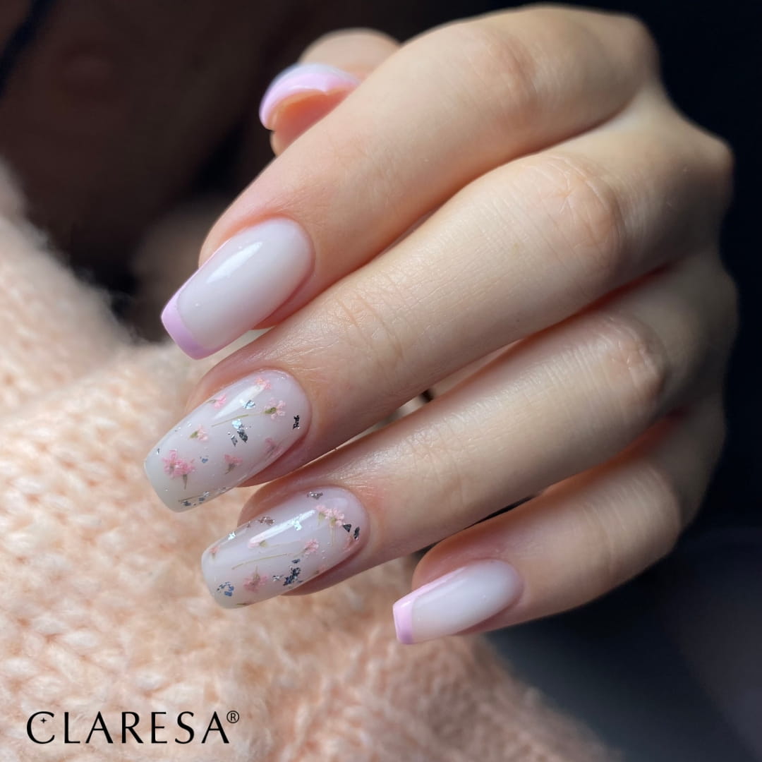 Żel budujący SOFT&EASY builder gel milky white (samopoziomujący)